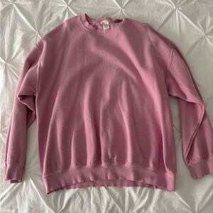 ALTARD STATE Pink Crewneck Sweatshirt